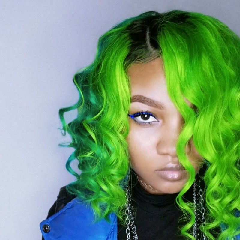 Зеленая краска для волос ELECTRIC LIZARD CLASSIC HAIR DYE - Manic Panic